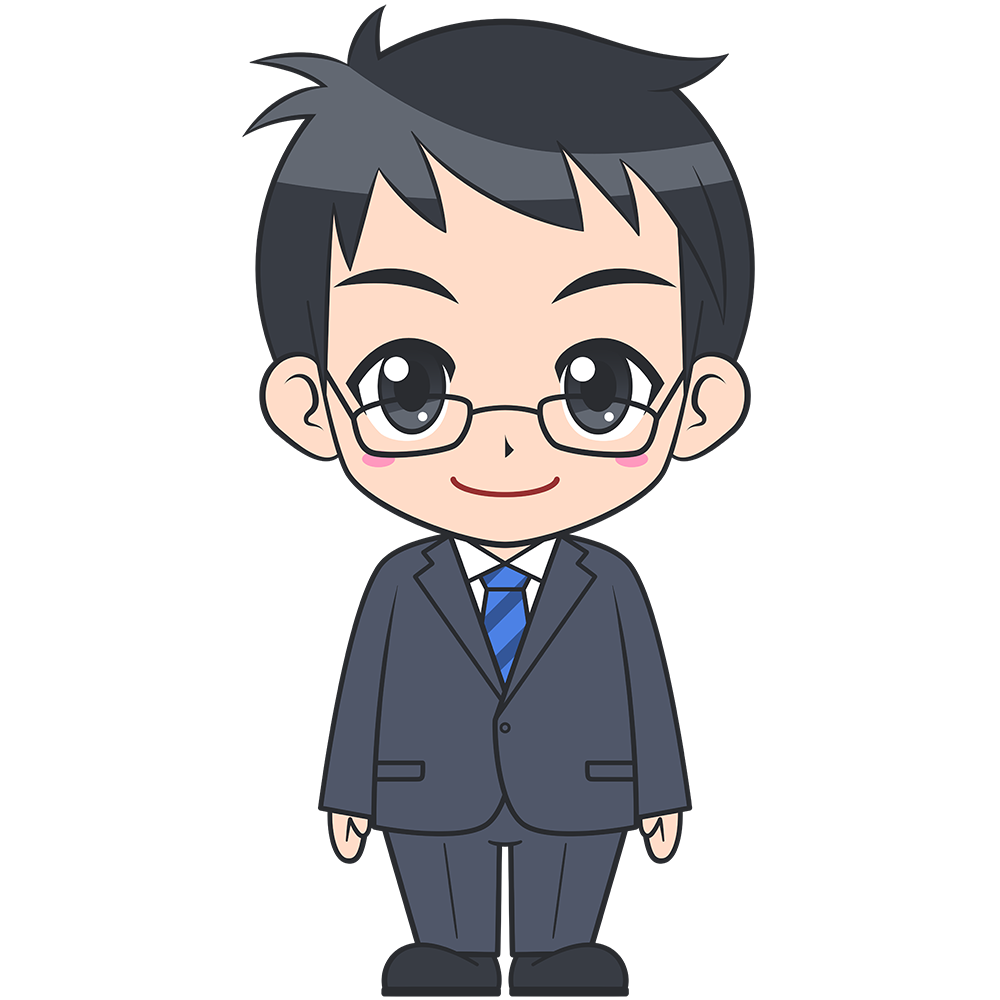 歩くビジネスマンのフリーイラスト - スーツの人物素材 - チコデザ