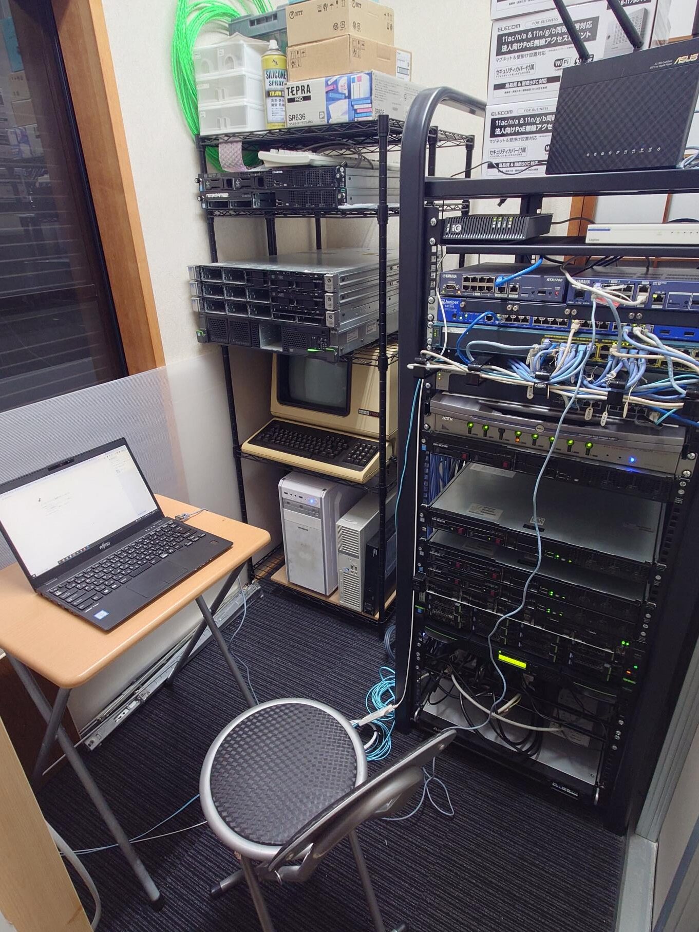 自宅のラックサーバを振り返る - HalNiの雑記