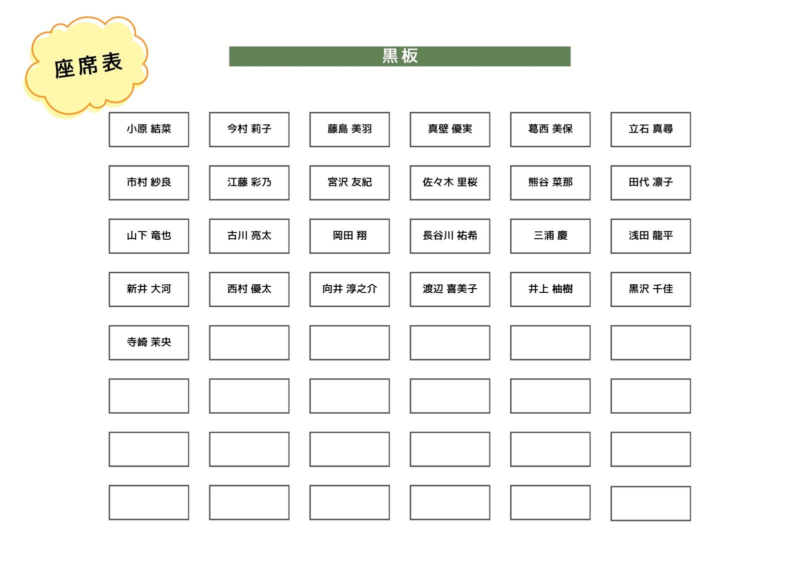 結婚式の席次表 手作りするには？制作スケジュールとおすすめの依頼先10選 - ココナラマガジン