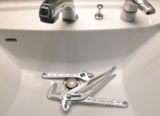 台所のトラブル 台所流し台排水トラップからの水漏れ修理│川越市│リフォーム・リノベーション│川合住宅設備