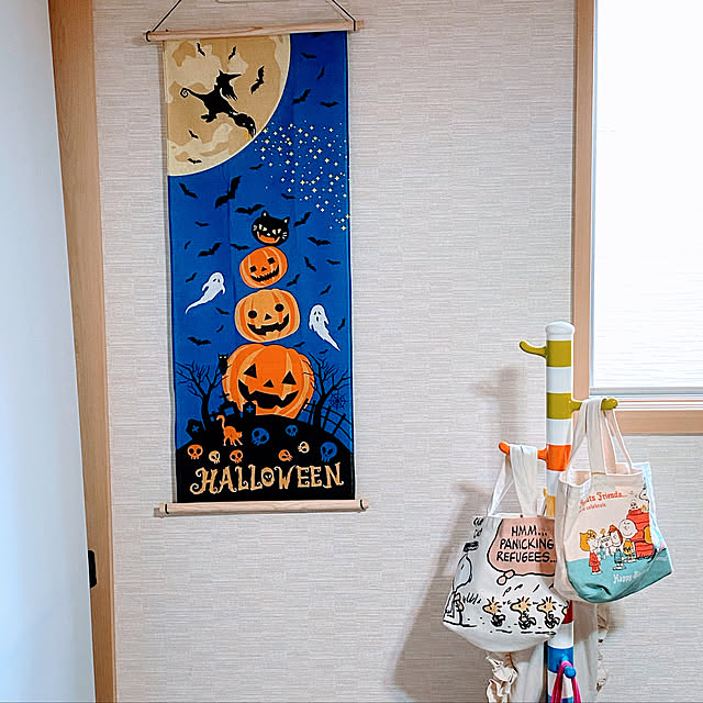 手ぬぐいタペストリー棒を100均で購入！付け方も飾るのも簡単でおしゃれ