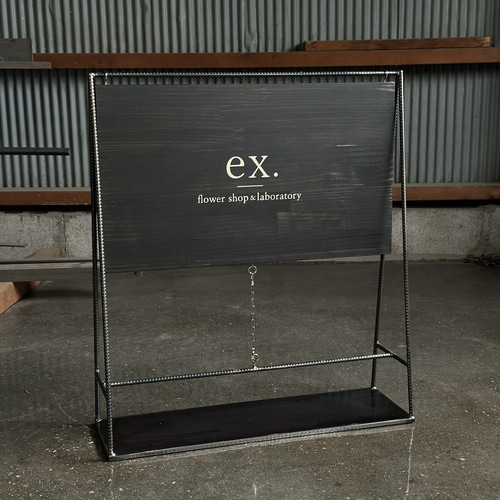 DS019 製作看板 オーダーメイド看板 二重四角形 300×300 アクリル おしゃれ デザイン 看板作成 オリジナル看板 デザイン無料フルカラー印刷 店舗看板 - signjapan