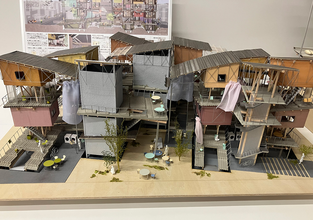 ポラス「学生・建築デザインコンペティション」最優秀賞に明大大学院の3人新建ハウジング
