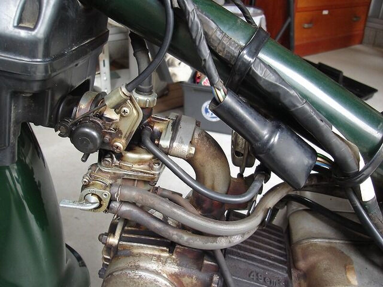 50-4 キャブ スロージェット調整の記録スーパーカブスーパーカブのレストア・修理・改造