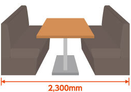 ファミレス席を導入したオフィス事例5選！導入する際のポイントやメリット・デメリットも紹介オフィスコラム株式会社オリバー Place2.5