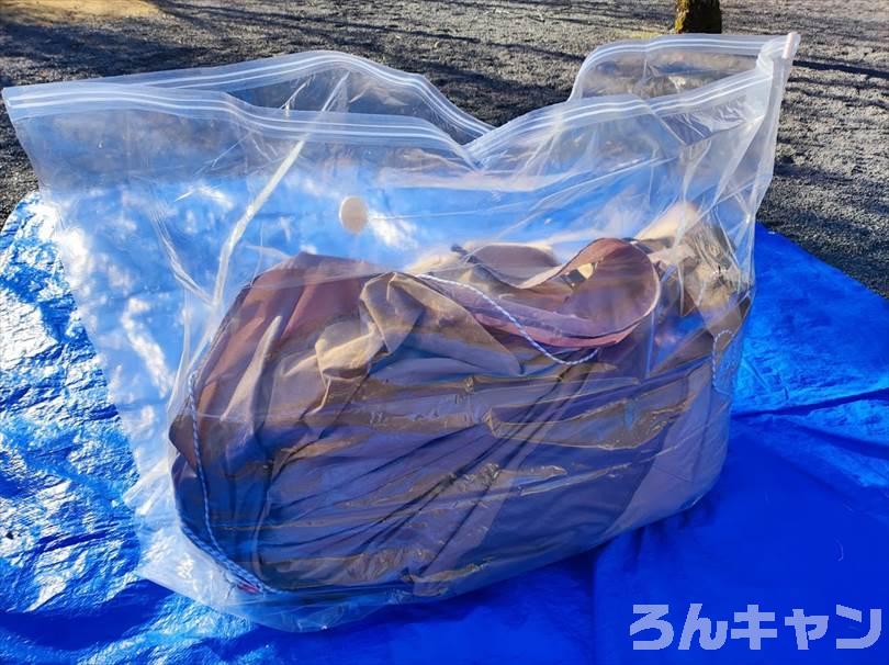 こたつ布団圧縮袋