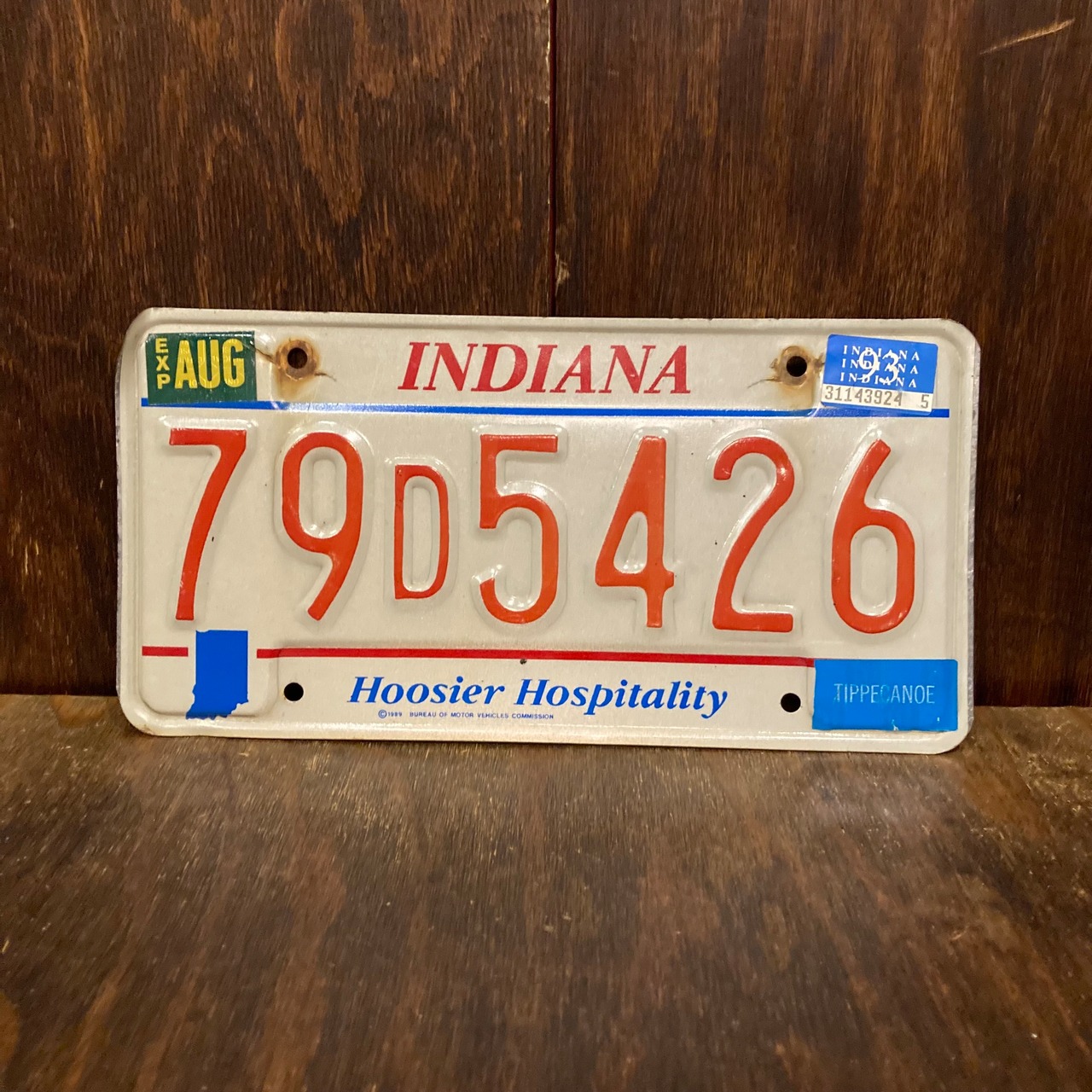 ナンバープレート アメリカ カリフォルニア 70年代 ヴィンテージ