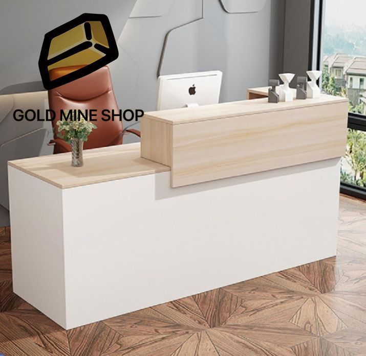 レジ 受付カウンター 美容室 サロン ネイル エクステ 110×48×97 ネイルサロン・アイ
