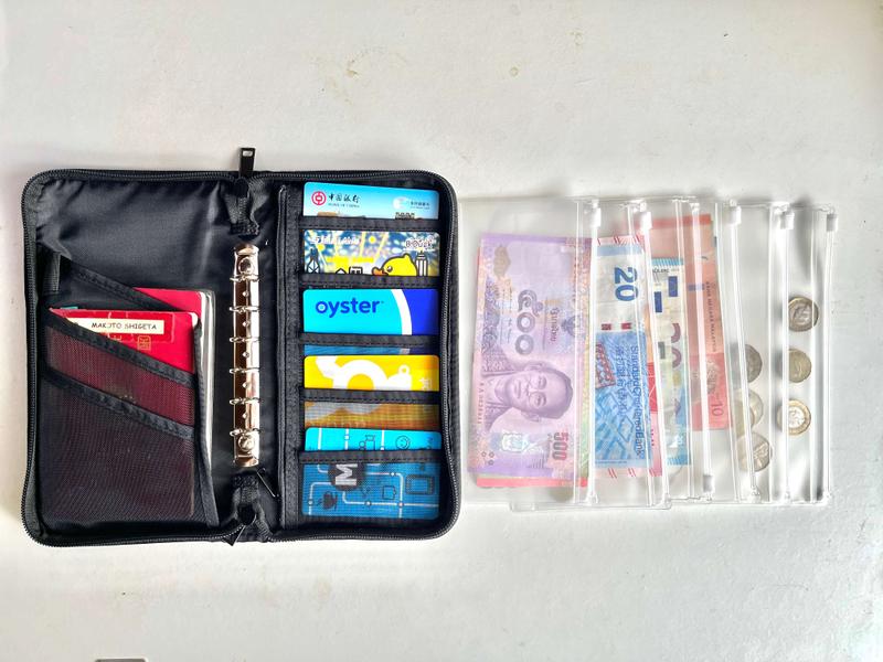 無印良品 小学生の頃の裁縫セットをパスポートケースに入れ替えんのブログ