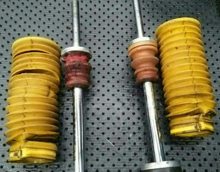 HKS HIPERMAX C compact 車高調 Z11→Z12流用出来るか試し@リア 日産 キューブ・Z12 by 鬼人Ｒのぶ蔵 - みんカラ