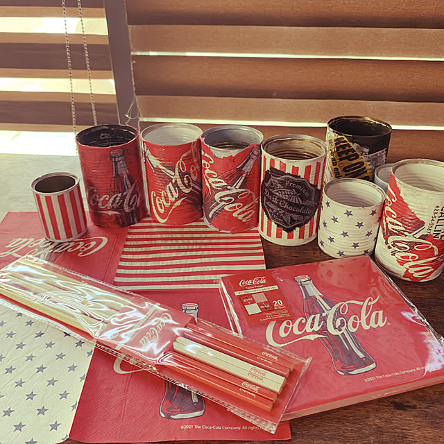 百円図鑑ダイソーコカコーラ ジップバック 5P