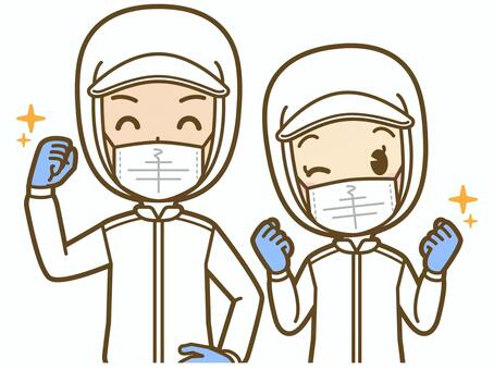 従業員シルエット イラストの無料ダウンロードサイト「シルエットAC」