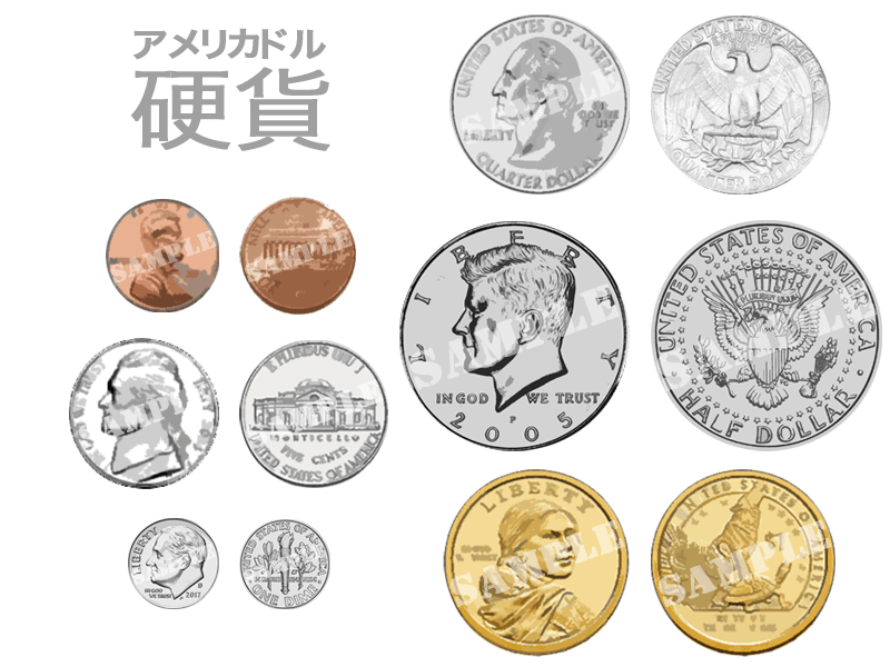 余ったUSドルコイン 硬貨 を日本円へ両替します💸 トーカイイオンモール北大路店トーカイ！エブリデイ