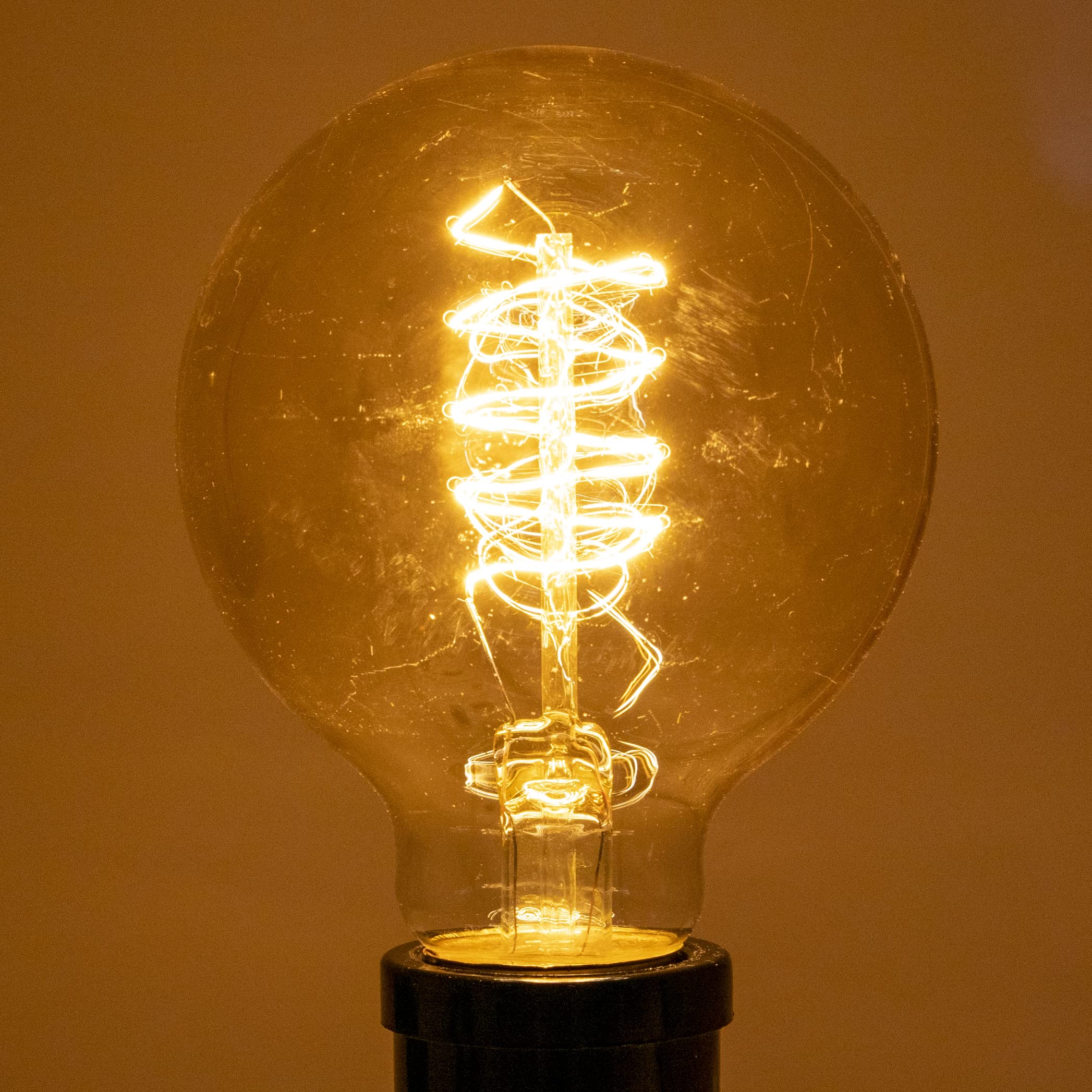 AmazonTengyuan エジソン電球 led フィラメント電球 60W形 E26 LED電球 8W 850lm エジソンランプ ST64電球色 クリア電球 クラシック レトロ電球1個入りTengyuanLED電球