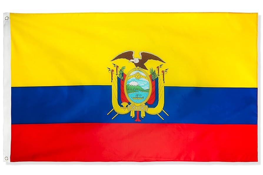 エクアドル国旗のぼり - のぼり旗スタジオ
