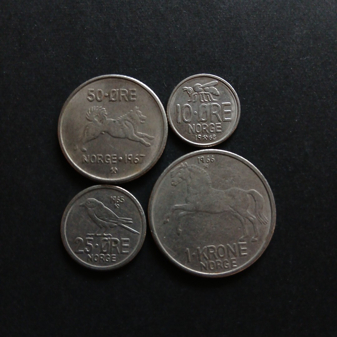Amazon.co.jp: 1 ノルウェー クローネ硬貨のコピー - 1875-1904 : ホビ