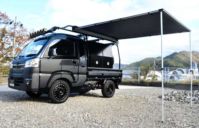 岩城滉一が軽トラを改造するとこうなります 荷台もシブい