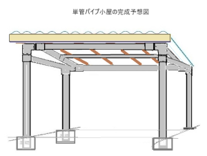 女一人で単管パイプパーゴラを作る！🍀GreenSnap グリーンスナップ