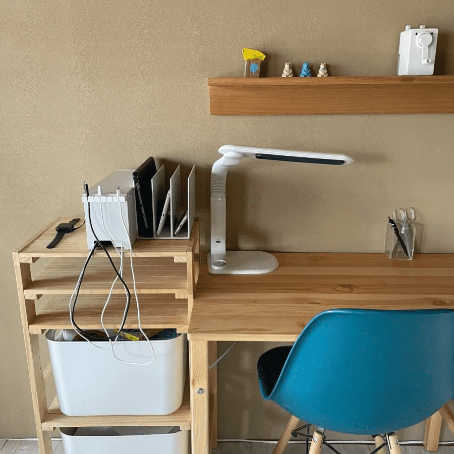 ニトリで整理 充電ステーション自作アイデアと置き場作りも