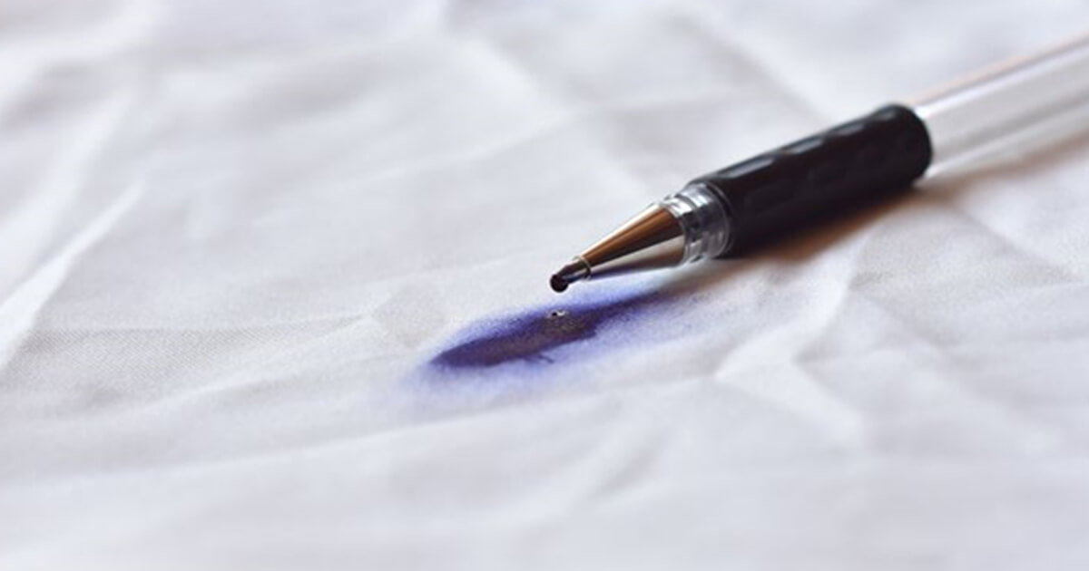 油性ボールペン汚れの落とし方とは？ミニメイドブログ