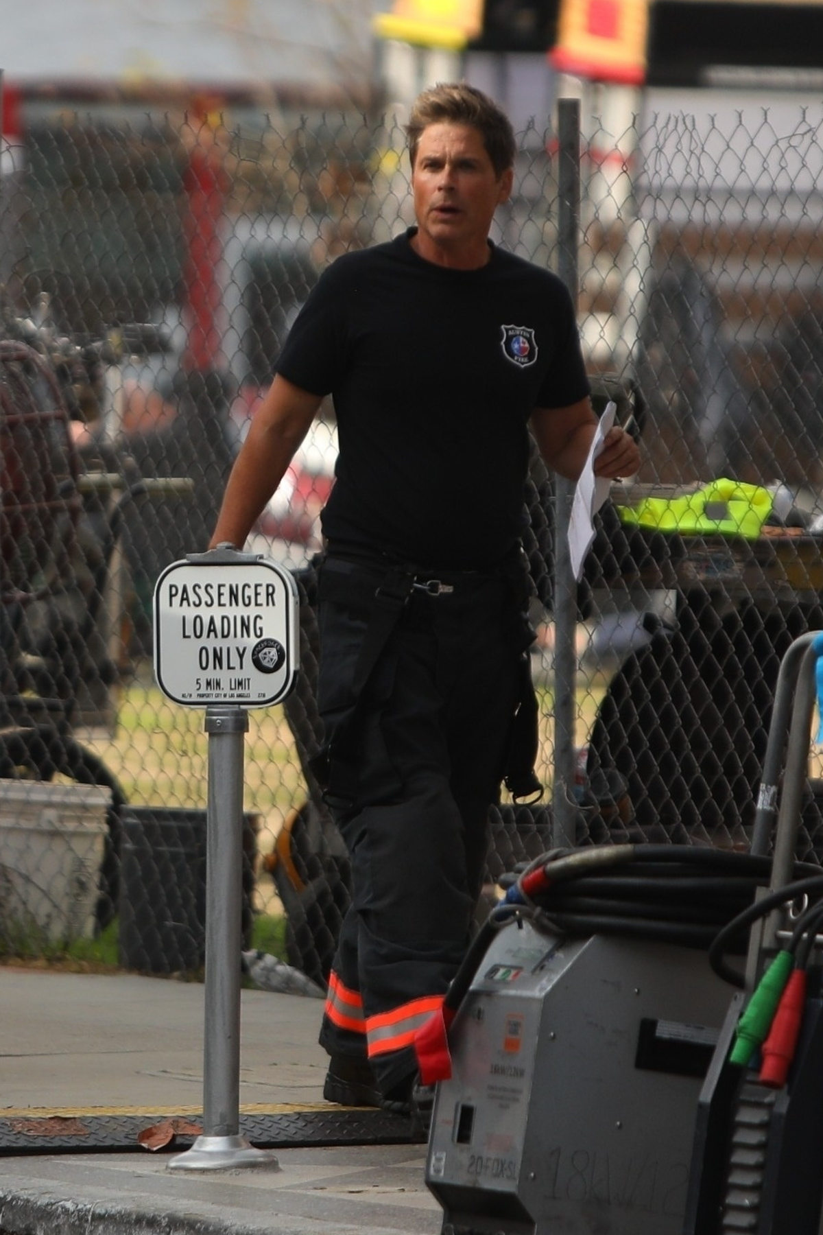 米国直輸入のはしご車！ アメリカ海軍消防隊 第7消防署厚木基地LADDER 7-3 FIRE TRUCK Navy