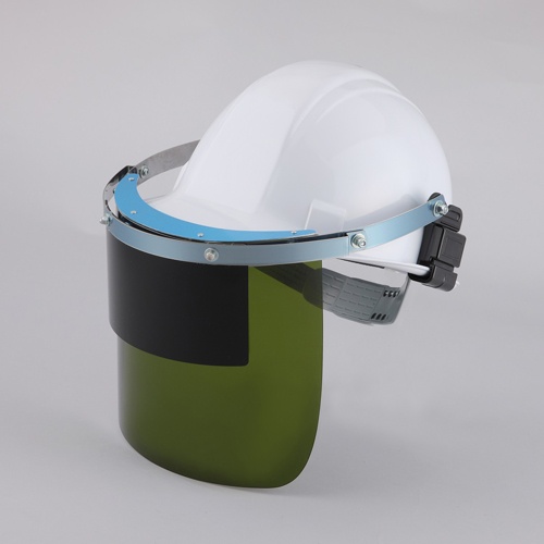 No.657W 安全・保護用品 防災面 溶接防災面 ヘルメット用 株式会社 三共コーポレーション