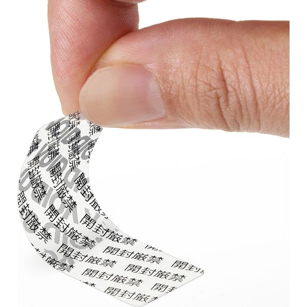 サンワサプライ 糊残し無し開封厳禁シール 8面付透明 LB-SL10 1個 直送品