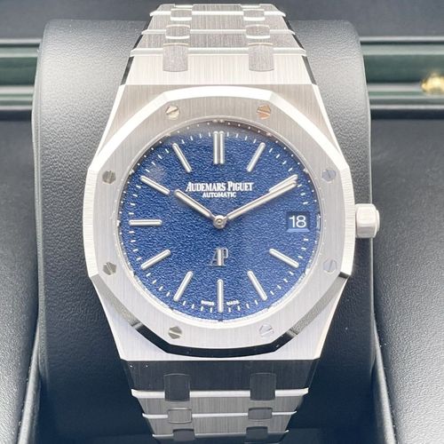 15300ST.OO.1220ST.02 ブルー AUDEMARS PIGUET オーデマピゲ ロイヤルオーク 中古東京・大阪の高級ブランド時計の販売・通販ならGINZA RASIN - U-15300122002