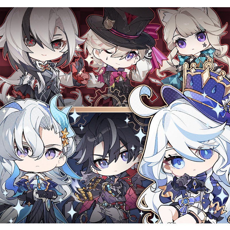 Lyney & Freminet & Lynette 』原神原神写真部GenshinImpactリネLyneyリネットLynetteフレミネFreminet