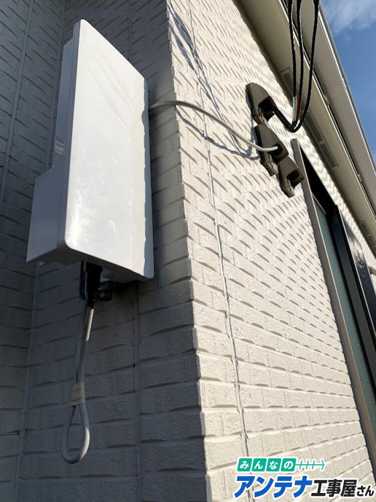 地デジ平面アンテナ デザインアンテナ 設置工事 石川県かほく市津幡町ずっと安心して使っていただけるサービス石川・富山・福井で電気工事から水道工事を行うCzen Lighting 電工 株式会社