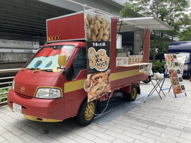 汐留イタリア街にて出店 キッチンカー魅力発見！三陸常磐ものネットワーク
