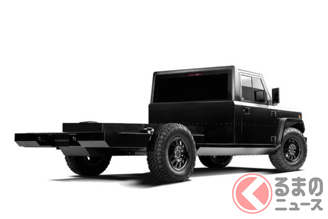 もはや「箱」！ 全長5m超の「カクカク」モンスターマシン新型「B1」&「B2」開発する「ボリンジャーモーターズ」買収!? 生産はいつになるのかくるまのニュース