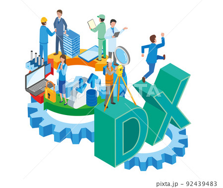 AIによる業務効率化や自動化のイメージイラスト無料のフリー素材 イラストエイト