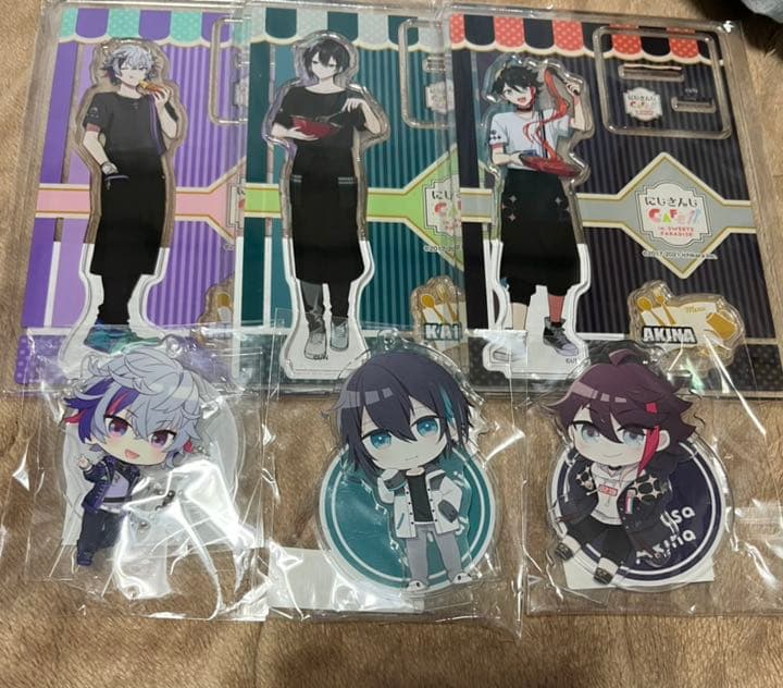 非公式 にじさんじメッシャーズ・コスメパレット風アクリルキーホルダー - G.G.W - BOOTH