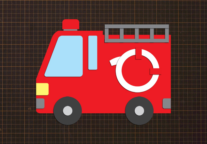 誕生日飾り 働く車 再販- KAMIAOBIKOBO'S GALLERYminne byGMOペパボ国内最大級のハンドメイド・手作り通販サイト