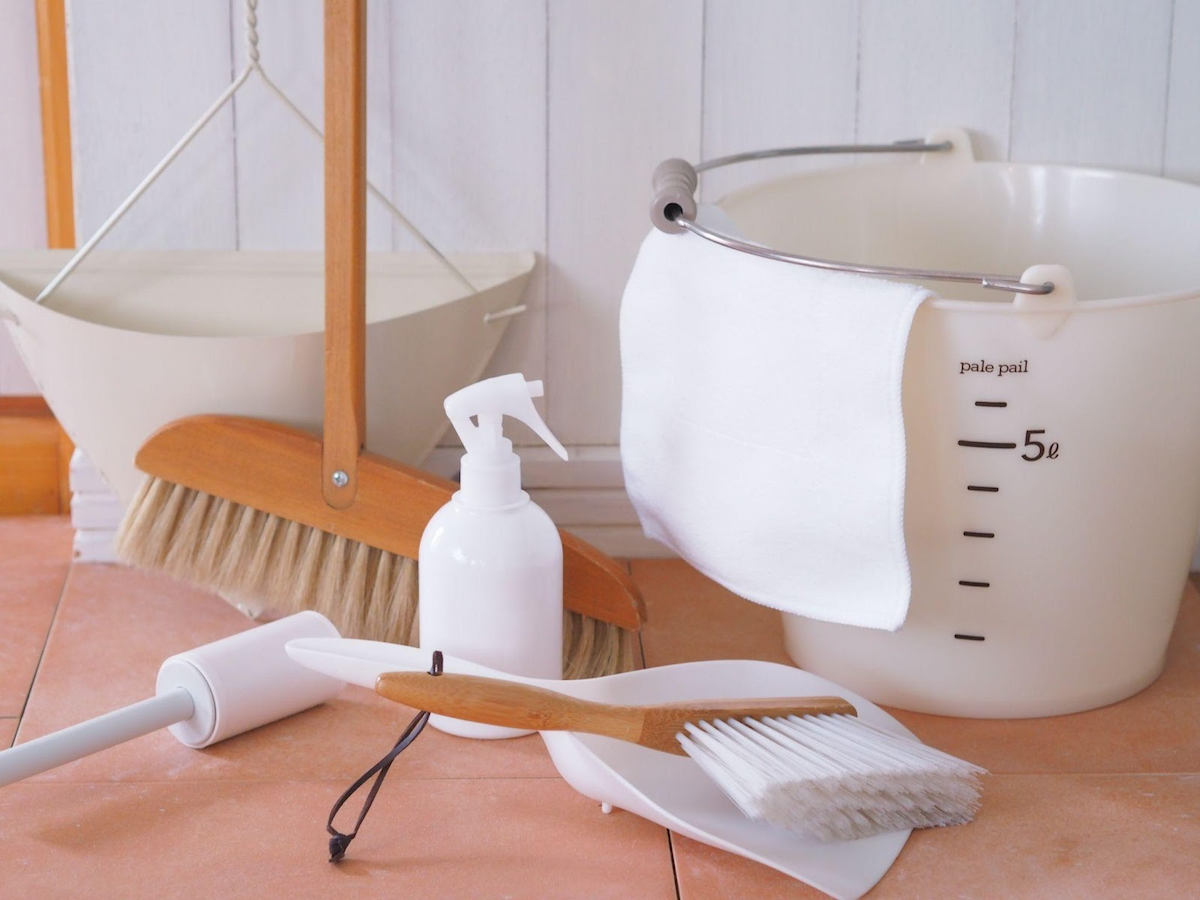 セリアで完成！無印お掃除用品収納♪ : ぽかぽか日和 関西・大阪 整理収納アドバイザ