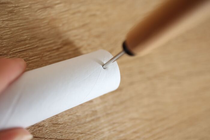 ラップの芯を活用してDIY