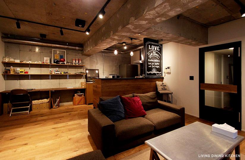 IKEAキッチン バックカウンター長野市リフォーム想いをカタチへリフォームの鋼商