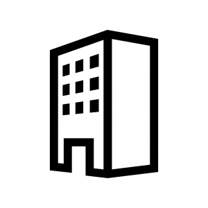 ビル モノクロアイコン フリー素材 – アイコン・イラストダウンロードサイト OWL STOCK -オウルストック