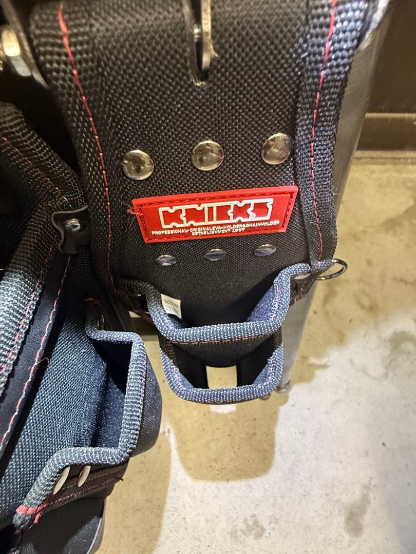 即日出荷KNICKS ニックス 鳶職向仕様ツーウェイタイプヌメ革2段腰袋 KNS-201TB カスタムカラー nx-kns-201tb-c1作業服,小物・アクセサリー,腰袋医療白衣・インナー・作業服の専門店WorkTK本店