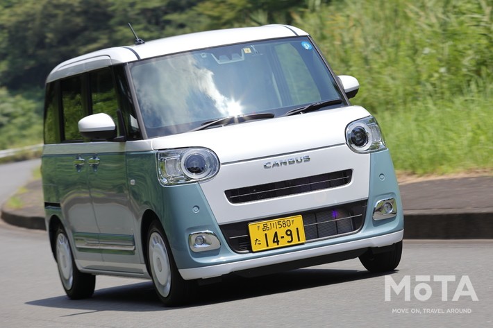 初代 カスタムモデル ダイハツ ムーヴキャンバス メイクアップ LA800S LA810S型 概要解説シン・軽自動車マニア