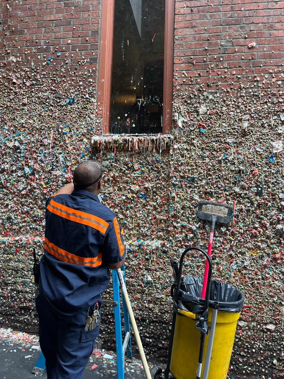 衝撃観光スポット！シアトルのガムウォール 使用済ガムの壁オリコンニュース ORICON NEWS