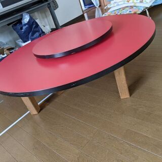 中古 アジア 民芸家具 華やかな螺鈿細工が美しい座卓 定価約60万円センターテーブル、ローテーブルR-059060ラフジュ工房