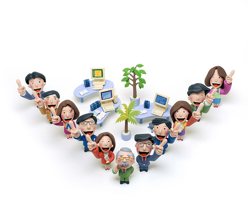 成功した従業員イラスト素材透過、PNGフリー画像ダウンロード - Pngtree