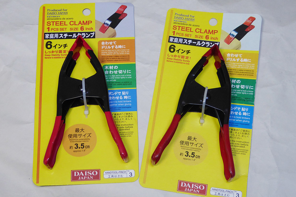 DIY始めるなら！何はなくともF型クランプ🎵ダイソーで買えちゃいます✨～買って良かった！100均のおすすめDIY用品～ - なつみかんのDIY～素人でもできる賃貸diy～