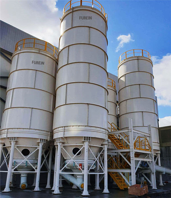セメントサイロ移設工事 – 粉体や粒体、液体機器の製造販売とメンテナンス 昭和鋼機株式会社