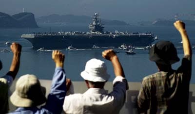 米原子力空母「リンカーン」 東海で自衛隊と共同訓練Joongang Ilbo中央日報