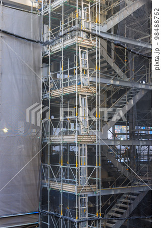 仮設足場の写真素材5338662- PIXTA