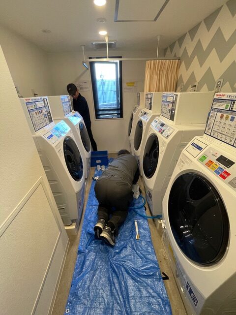 洗濯機無料は『あさひ』だけ！！ビジネスホテルあさひ・埼玉県深谷市の出張者向け格安長期滞在型ホテル