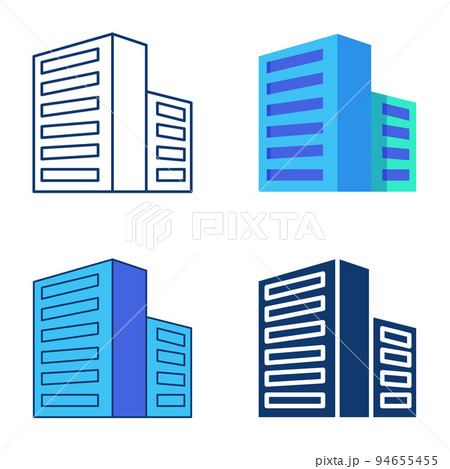 データセンターのイラストフリー、無料で使えるイラストカット.com